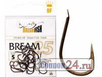 Крючки Dream Fish Bream 605-B, уп.25 шт.